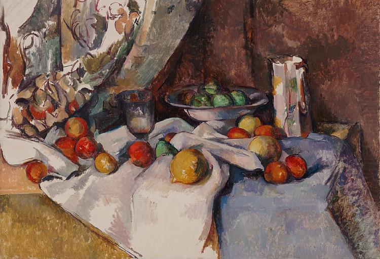 Still Life with Apples, Paul Cezanne